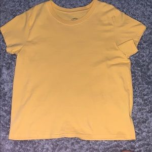Yellow shirt from urban outfitters